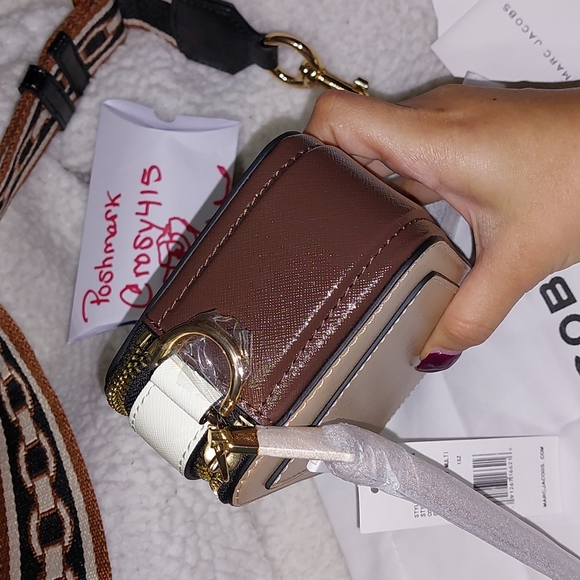 RARE New🤎Neutral✨Marc Jacobs Snapshot Chain Print bag❗️ - Picture 6 of 17